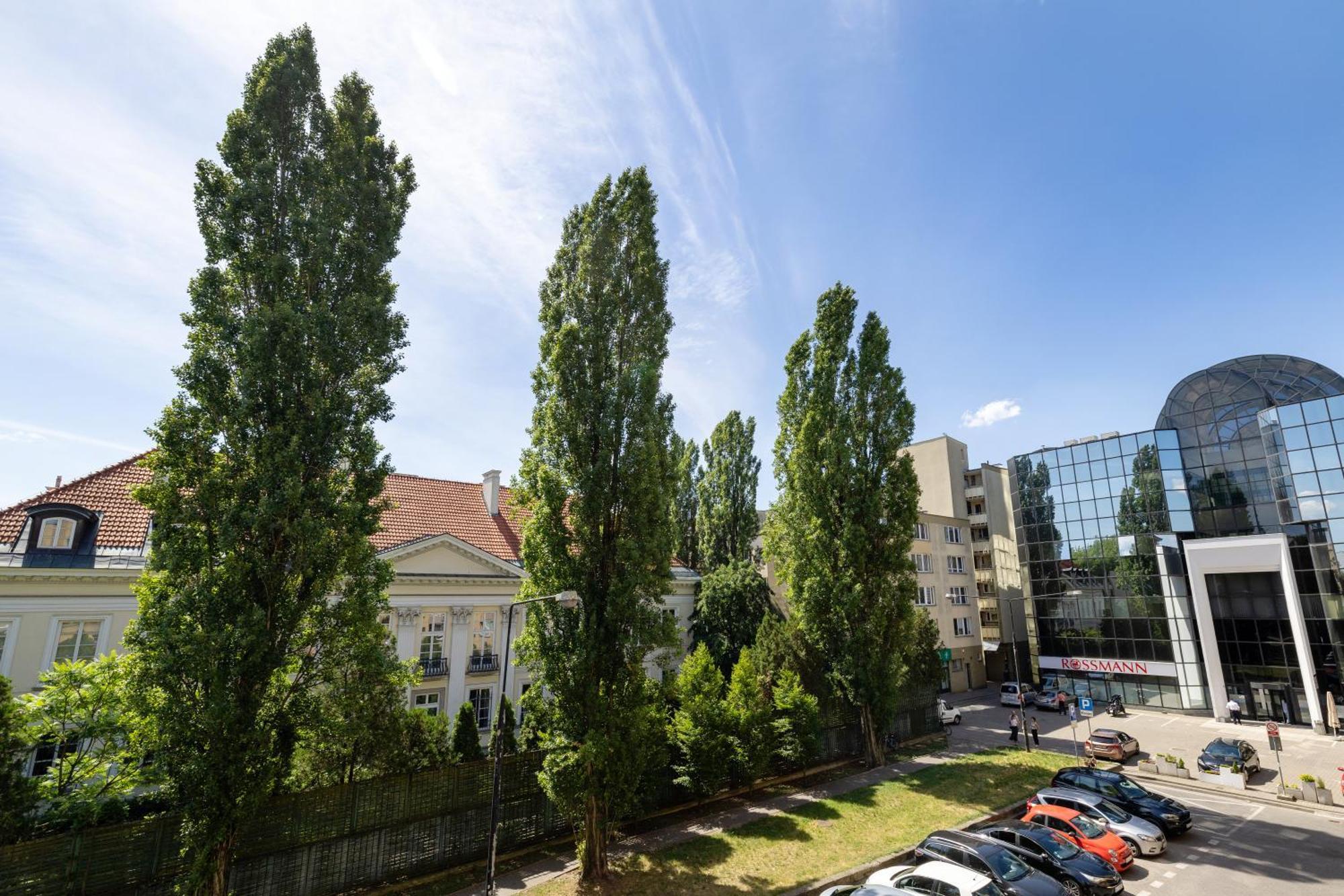 Corazziego Plac Bankowy Apartment Varşovia Exterior foto